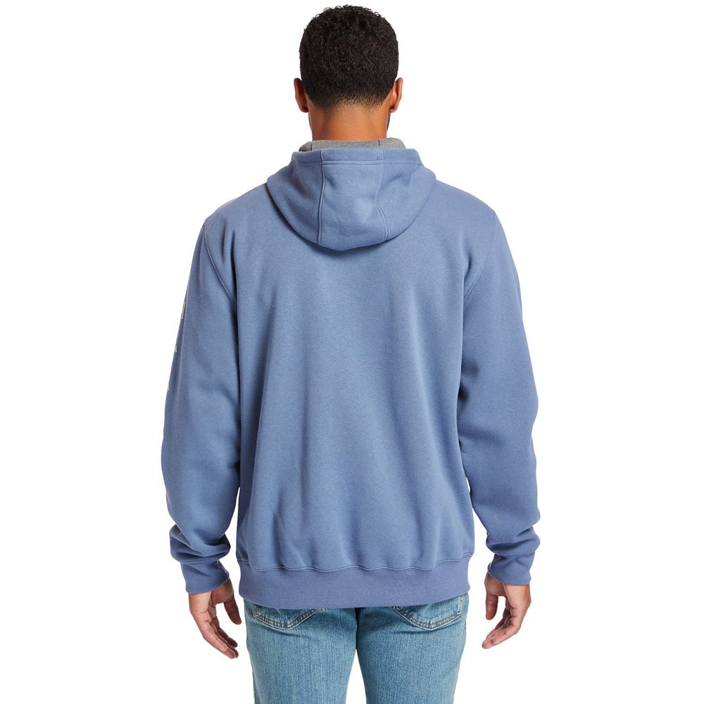 Hanorac Timberland Barbati Albastri - Pro® Hood Honcho Pullover Hoodie - Romania - YZUXRD395